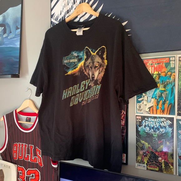 Harley-Davidson Wolf T-shirt - Picture 2 of 6